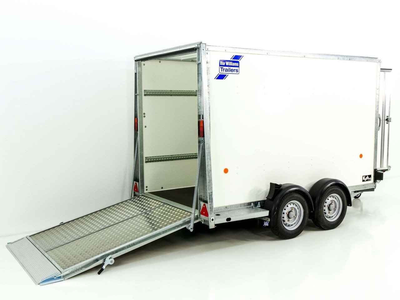 Ifor Williams Reboque fechado BV 105 147x300cm H:183cm 2,7t, Combinação de portões, -Novo