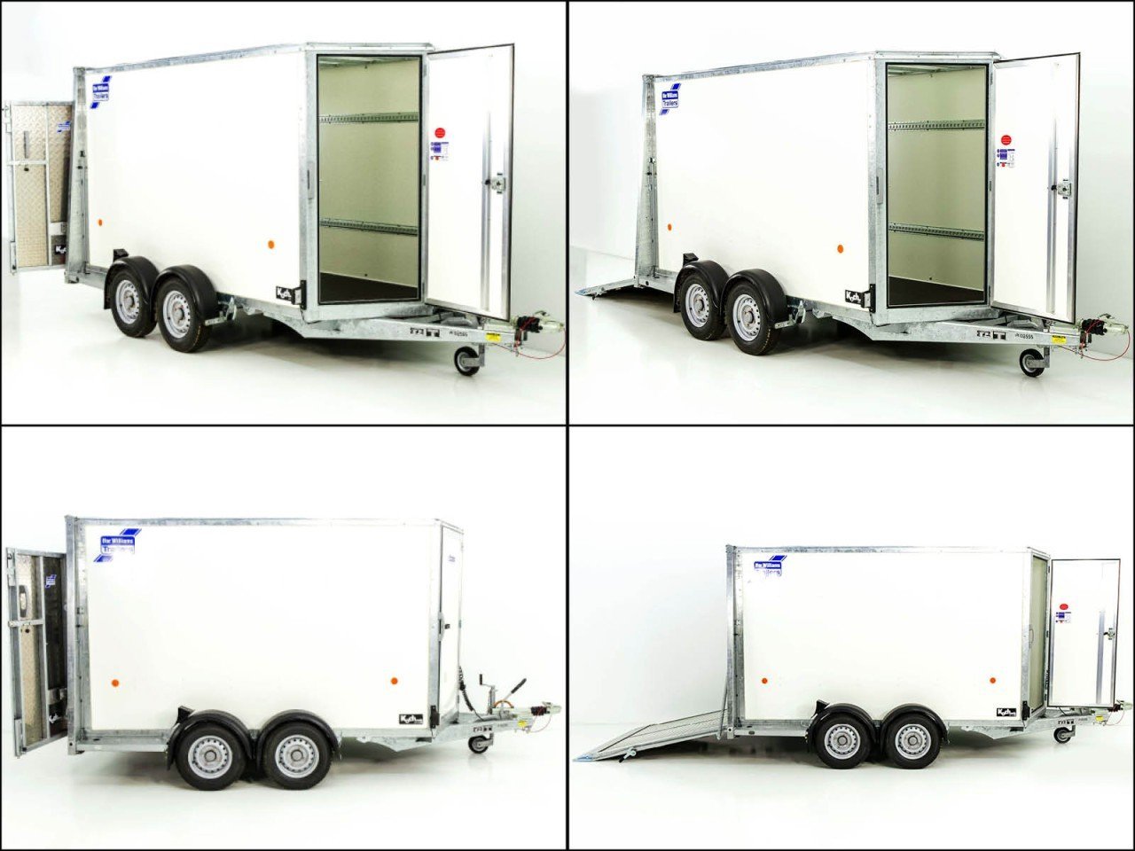 Ifor Williams Reboque fechado BV 105 147x300cm H:183cm 2,7t, Combinação de portões, -Novo - Image 9