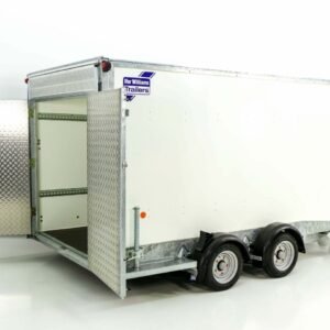 Ifor Williams Reboque fechado BV 126G 173x360cm H:214cm 3,5t, Combinação de portões, -Novo