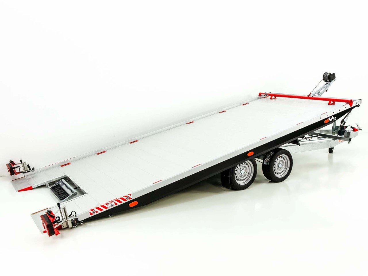 Vezeko Reboque porta-veículos Race Master Profi Alu 209x550cm 3,5t-Novo