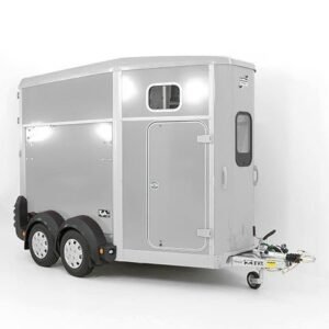 Ifor Williams Reboque para cavalos HB506-Arreios-Prateado-Novo