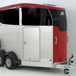 Ifor Williams Reboque para cavalos HBX 511-Arreios-novo modelo-rojo-Novo