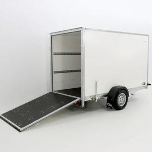 Blyss Reboque fechado 150x305cm Altura:180cm 1,3t, Rampa, SW-Novo
