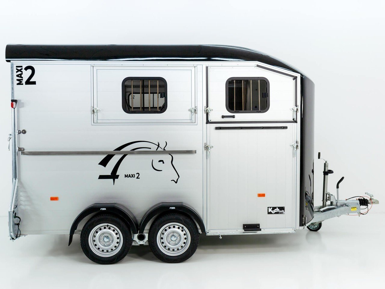 Cheval Liberté Reboque para cavalos MAXI 2, preto-Novo - Image 5