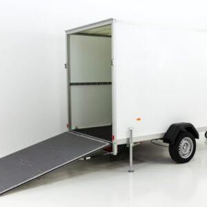 Unsinn Reboque fechado UKU 157x305cm Altura:194cm 1,4t, Rampa-Novo
