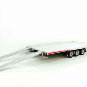 Temared Reboque porta-veículos CARLU 5121-S Piso de alumínio 210x510cm 3,5t Tridem-Novo