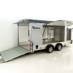 Debon Reboque fechado Roadster C1000 200x500x200cm 3,5t gris-Novo