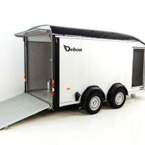 Debon Reboque fechado Roadster Alu C900 202x495x200cm 3,5t preto-Novo