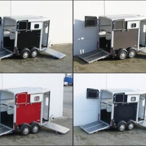 Ifor Williams Reboque para cavalos HB506-Saída frontal-Combinação de portões-Novo
