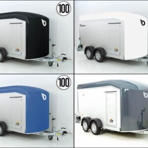 Debon Reboque fechado Roadster Alu C700 179×378 H201 2,6t, Alu, Polybug, Porta-Novo