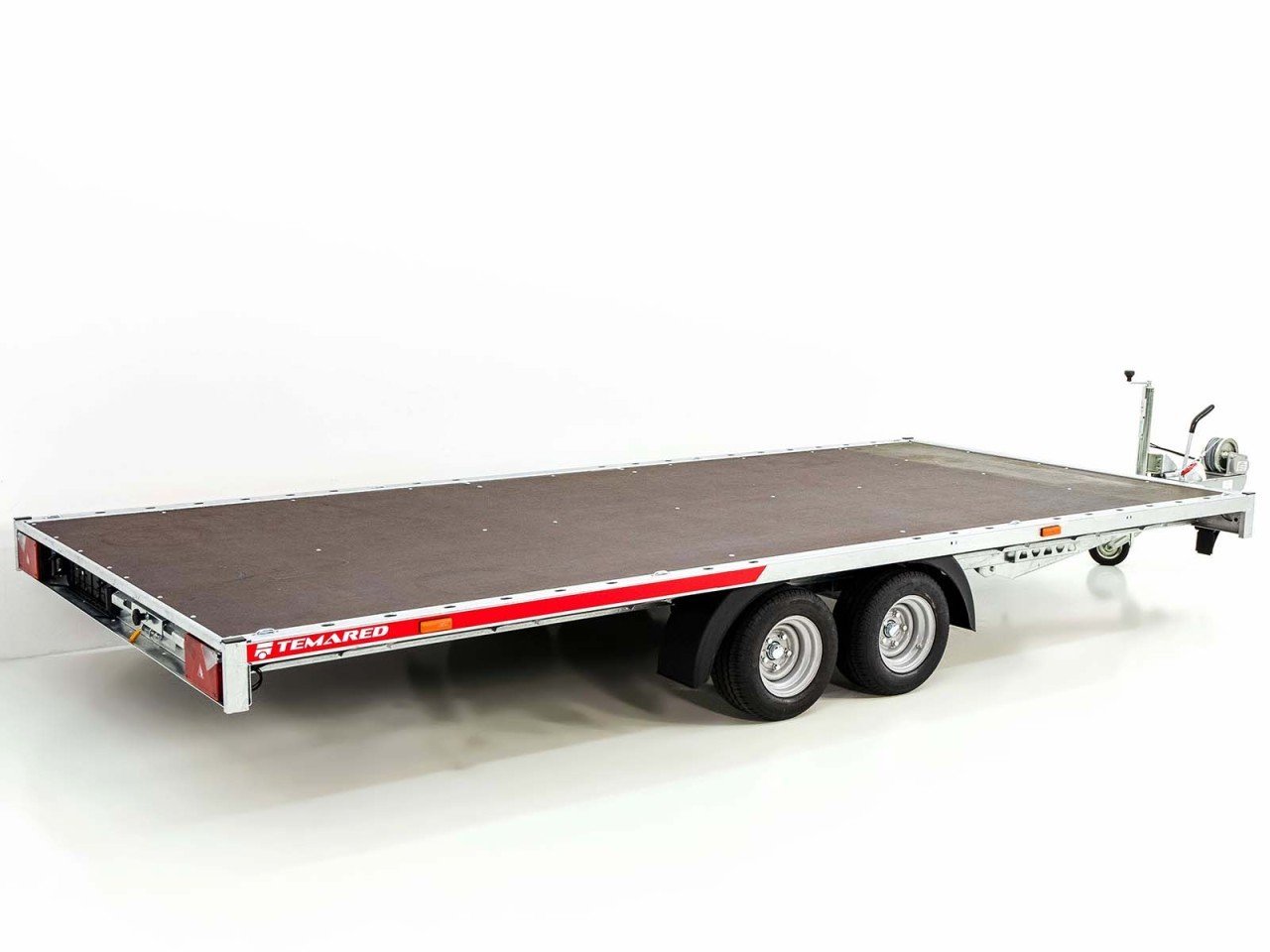 Temared Reboque porta-veículos Carkeeper 200x450cm 3,0t-Novo - Image 4