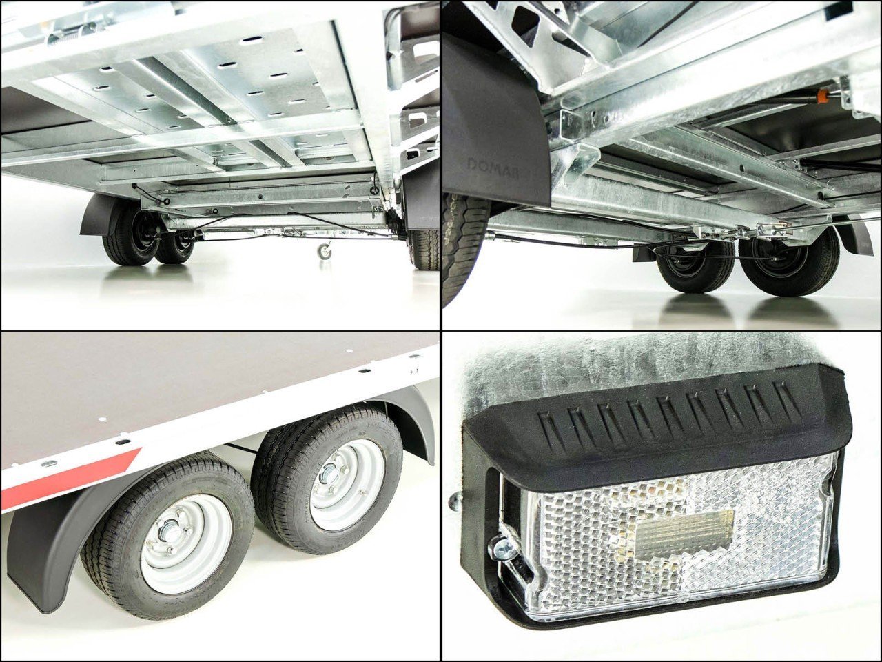 Temared Reboque porta-veículos Carkeeper 200x450cm 3,0t-Novo - Image 13