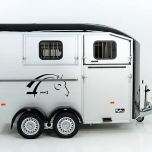 Cheval Liberté Reboque para cavalos MAXI 2, preto-Novo