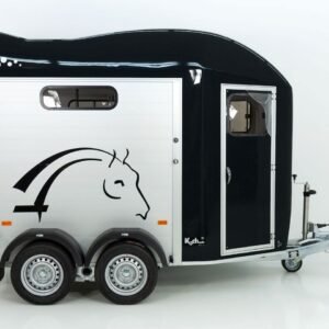 Cheval Liberté Reboque para cavalos GOLD 3, Premium Pullman 2, Arreios, preto-Novo
