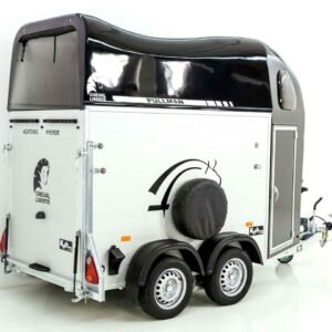 Cheval Liberté Reboque para cavalos GOLD One 1,5er, Pullman-Trem de rodagem, preto-Novo