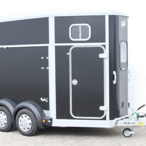 Ifor Williams Reboque para cavalos HB506-Arreios-preto-Novo