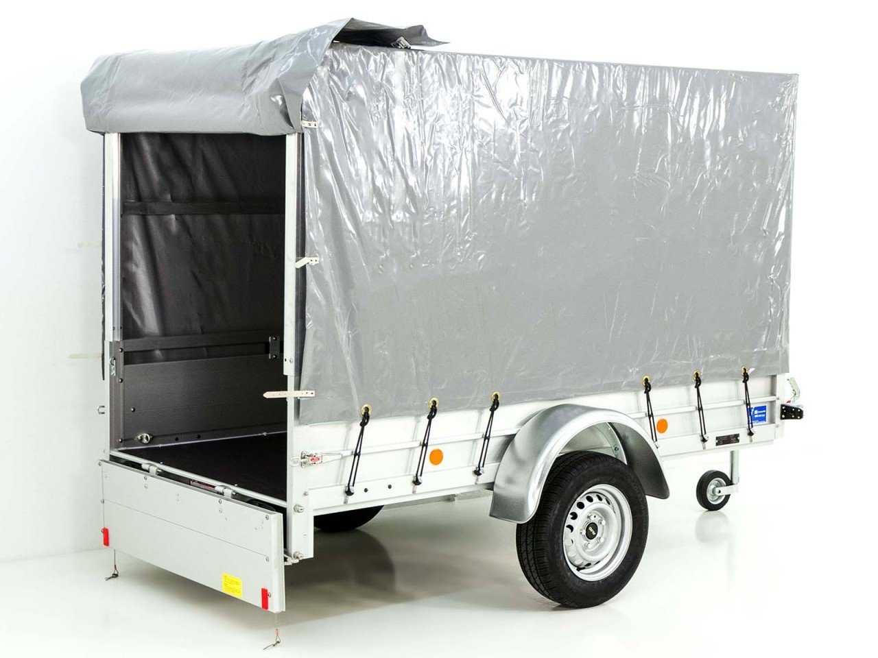 Koch Reboque com Lona 125x250cm 750kg-Tipo U4-lona alta 150 cm Hobby-Oferta-Novo - Image 3