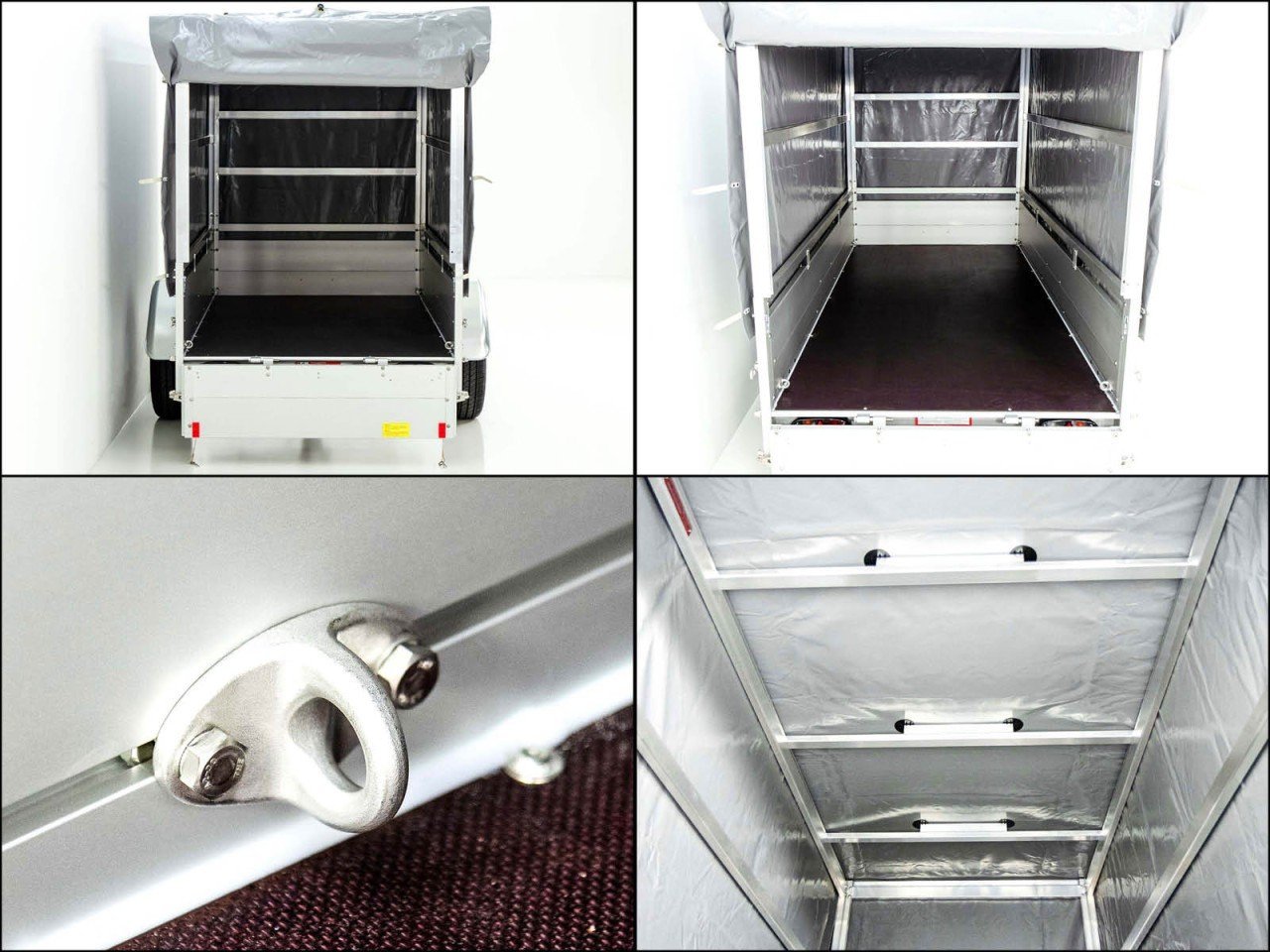 Koch Reboque com Lona 125x250cm 750kg-Tipo U4-lona alta 150 cm Hobby-Oferta-Novo - Image 7