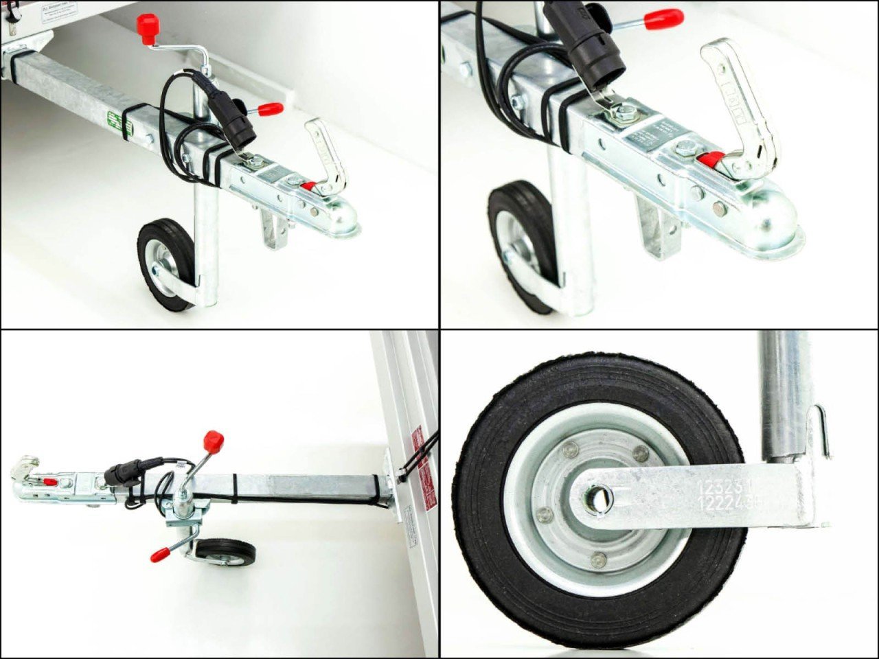 Koch Reboque com Lona 125x250cm 750kg-Tipo U4-lona alta 150 cm Hobby-Oferta-Novo - Image 9