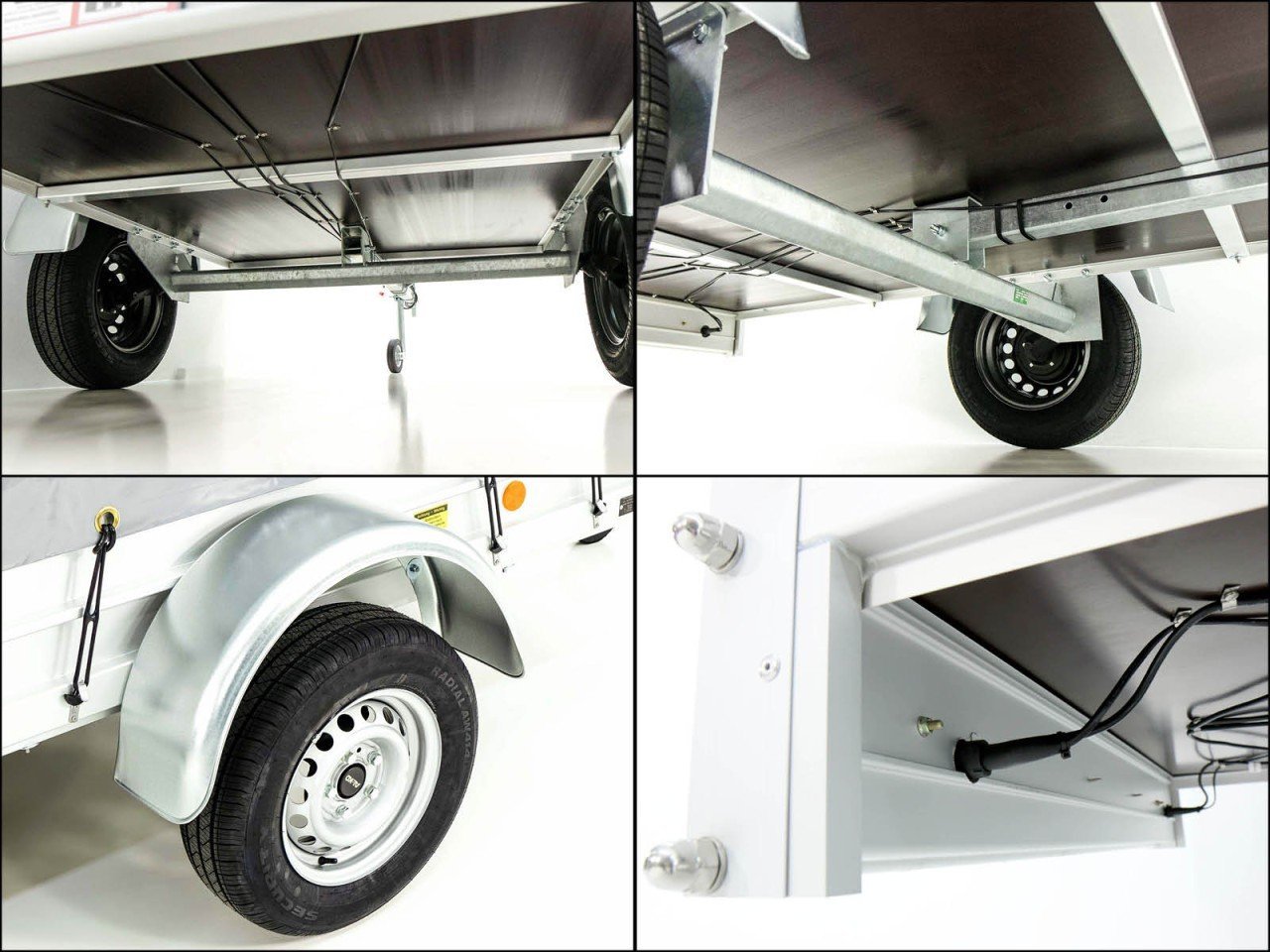 Koch Reboque com Lona 125x250cm 750kg-Tipo U4-lona alta 150 cm Hobby-Oferta-Novo - Image 10