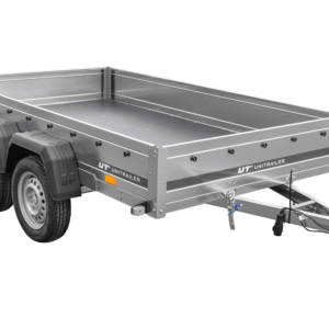Reboque de dois eixos 264×150 Unitrailer Garden Trailer 265/2 KIPP-Novo